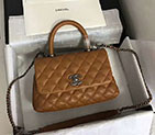 2018 Chanel Medium Flap Bag with Top Handle A92992