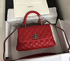 2018 Chanel Medium Flap Bag with Top Handle A92992