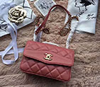 2018 Chanel Mini Flap Bag in Original Lambskin leather A57027