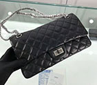 2018 Chanel Original Glazed Crackled Leather Classic Flap Bag 1112