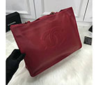 2018 Chanel Shoulder Shopping Bag Original Calfskin Leather