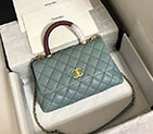 2018 Chanel Small Flap Bag with Top Handle A92990