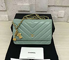 2018 Chanel WOC A33814 Mini Flap Bag A33814