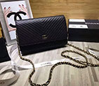 2018 Chanel WOC Mini Flap Bag A33814