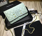 2018 Chanel WOC Mini Flap Bag A33814