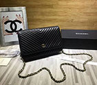 2018 Chanel WOC Mini Flap Bag A33814