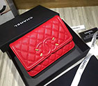 2018 Chanel WOC Mini Flap Bag A33814