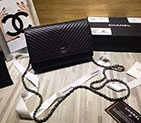 2018 Chanel WOC Mini Flap Bag A33814