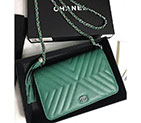 2018 Chanel WOC Original Lambskin Mini Flap Bag A7088