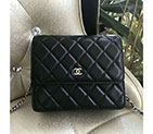 2018 Chanel mini Classic Flap Bag Original leather A84310 Silver A84310