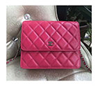 2018 Chanel mini Classic Flap Bag Original leather A84310 Silver A84310