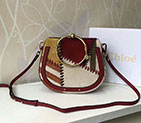 2018 Chloe Medium Nile bracelet bag in smooth & suede calfskin 3S1300