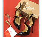 2018 Christian Louboutin Women Sandal in Patent leather Heel Height 12cm CLWS0205
