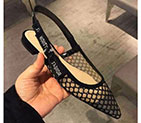 2018 Dior women Flat Sandal