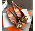2018 Dior women Flat shoes in velvet DSW0350