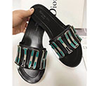 2018 Dior women Slippers in Calfskin leather DSW0339