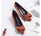 2018 Dior women shoes in velvet DSW0309