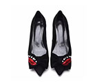 2018 Dior women shoes in velvet DSW0310