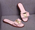 2018 Ferragamo women Flat Slippers in Calfskin LFWS0207