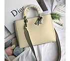 2018 LARGE LADY DIOR BAG IN CANYON GRAINED LAMBSKIN 0584