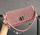 2018 LEATHER MIU MIU ICONIC CRYSTAL BAG 5BD233