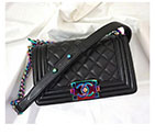 2018 Le Boy Chanel Flap Shoulder Bag A67085