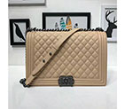 2018 Le Boy Chanel Flap Shoulder Bag A67087