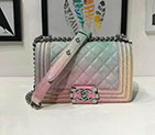 2018 Le Boy Chanel Flap Shoulder Bag A67085