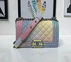 2018 Le Boy Chanel Flap Shoulder Bag A67085