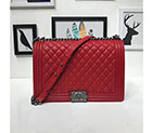 2018 Le Boy Chanel Flap Shoulder Bag A67087