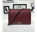 2018 Le Boy Chanel Flap Shoulder Bag A67087