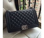 2018 Le Boy Chanel Flap Shoulder Bag in Original Caviar Leather A67088 A67088