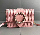 2018 Miu Miu LADY MATELASSE LEATHER BELT BAG