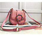 2018 Miu Miu MADRAS LEATHER MIU MIU DAHLIA BAG