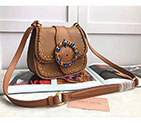2018 Miu Miu MADRAS LEATHER MIU MIU DAHLIA BAG