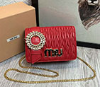 2018 Miu Miu MATELASSE LEATHER BAG