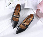 2018 Miu Miu women Flat shoes in Lambskin leather BMS0302