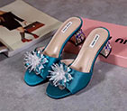 2018 Miu Miu women Sandal Heel 5.5cm