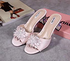 2018 Miu Miu women Sandal Heel 5.5cm