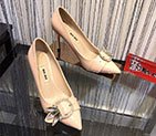 2018 Miu Miu women shoes in Patent leather Heel 8cm BMS0318
