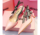 2018 Miu Miu women shoes in Patent leather Heel Height 5.5cm BMS0290