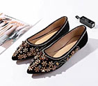 2018 Miu Miu women shoes in velvet BMS0307