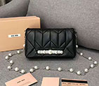 2018 MiuMiu Flag Clutch bag in Nappa Lambskin LEATHER 5BD063