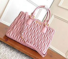 2018 MiuMiu LEATHER MIU MIU AVENUE TRAVEL BAG
