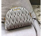 2018 MiuMiu LEATHER SHOULDER BAG 5BH092