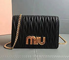 2018 MiuMiu MATELASSE LEATHER SHOULDER BAG