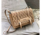2018 MiuMiu MATELASSE LEATHER SHOULDER BAG