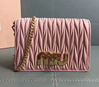 2018 MiuMiu MATELASSE LEATHER SHOULDER BAG 5BF057