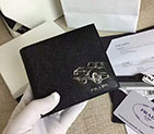 2018 Prada Men leather wallet