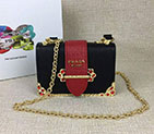 2018 Prada Women Saffiano leather shoulder bag 1BH018